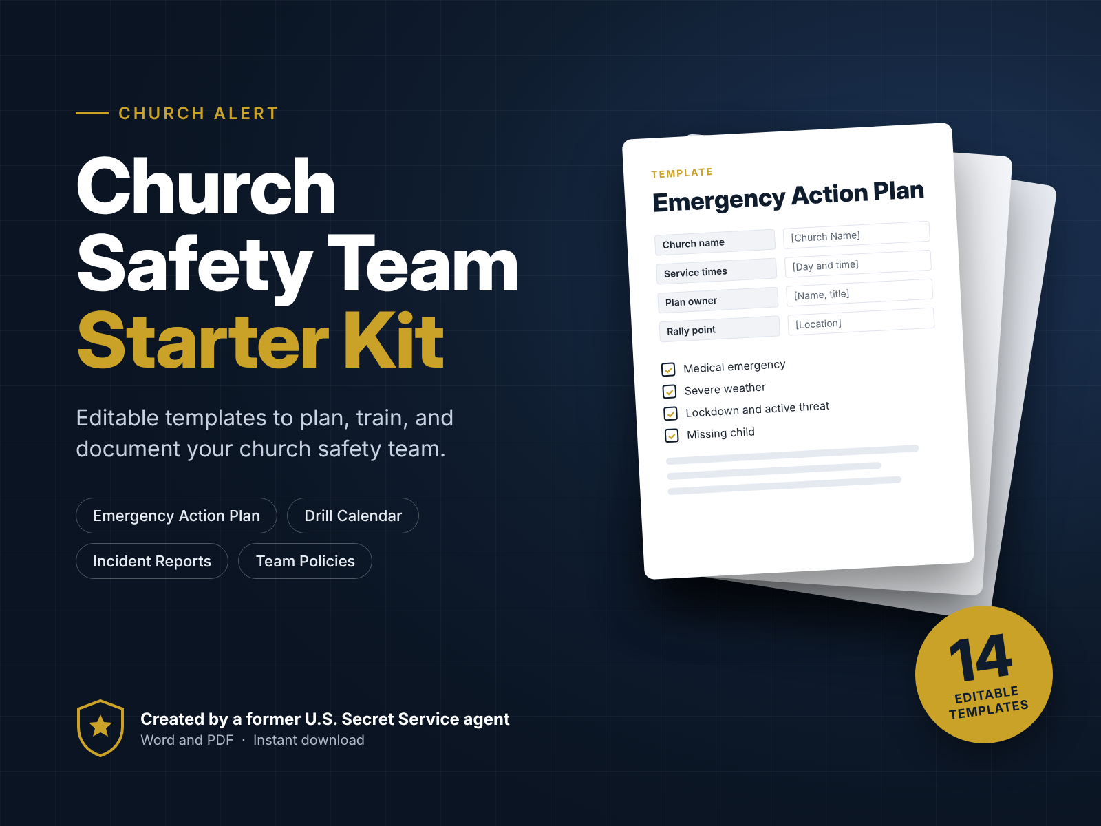 Church Safety Team Starter Kit cover
